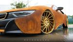 BMW i8 Austin Mahone Rusted by MetroWrapz 2016 года